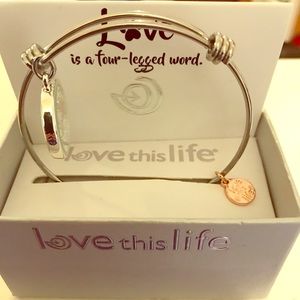 Love this Life Pet Charm Bracelet- Brand New